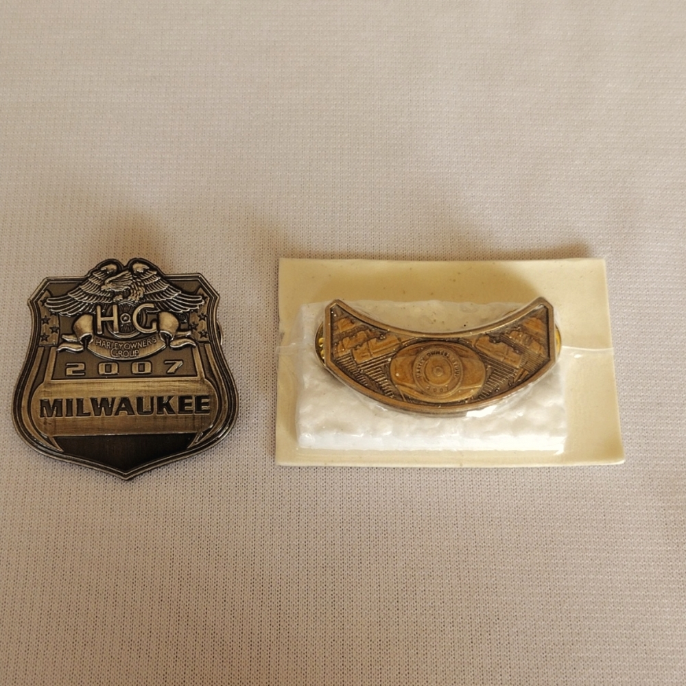Harley Davidson 2007 Milwaukee Pins Set/2